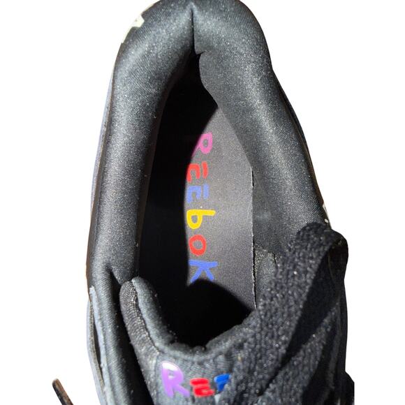 Reebok Men's Trouble Andrew x Reebok Workout Plus Black Multi Size 11 - Picture 10 of 13